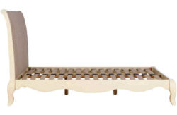 Schreiber Longburton Double Bed Frame - Cream